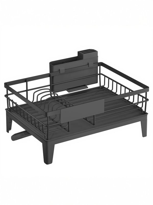 Opvaskestativ, 31x42x18,5 cm, Sort Opvaskestativ, 31x42x18,5 cm, Sort