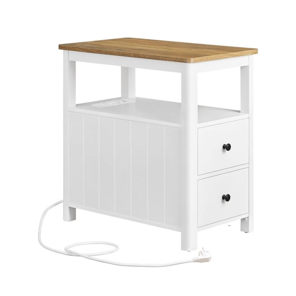 Sidebord, 60x35x60 cm, Brun, MDF