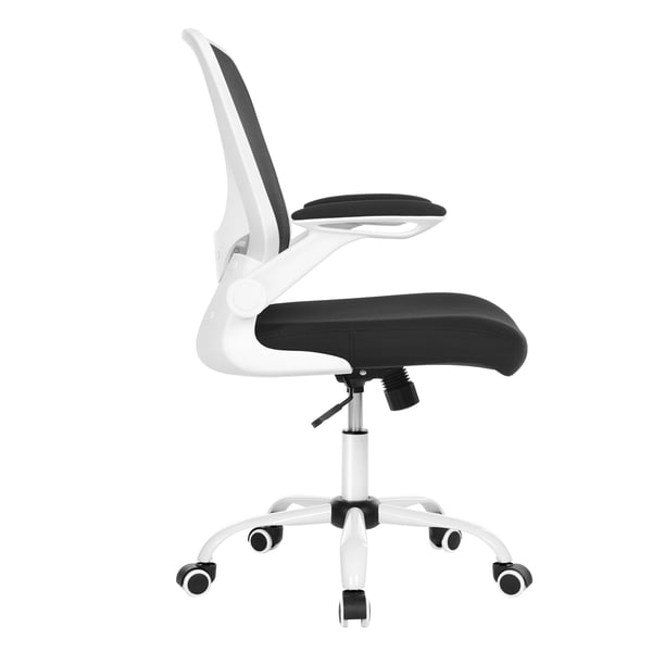 Kontorstol, 64x64x99-107 cm, Hvit