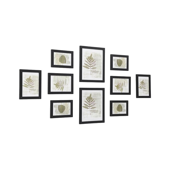 Bilderammer sett, 20x25 cm, 13x18 cm, 10x15 cm, Svart