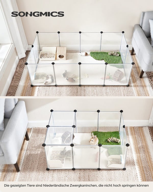 Hundlek, 143x73x46 cm, Transparent