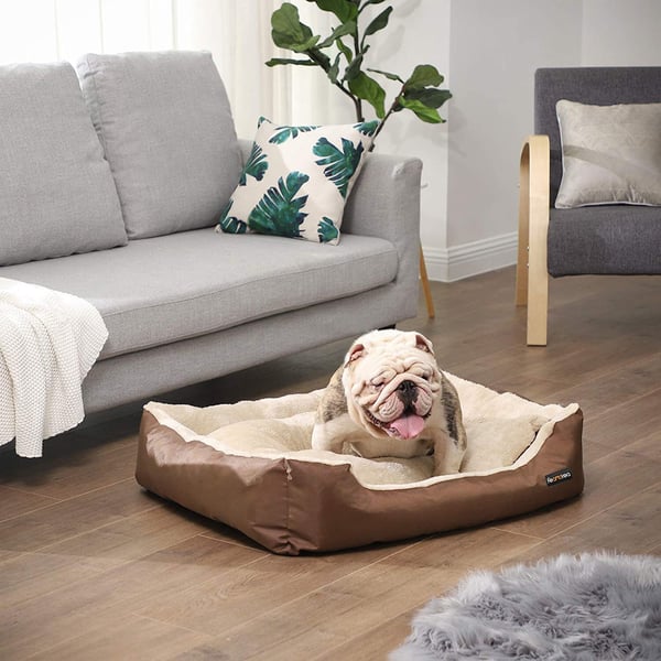 Hundeseng, 85x65x21 cm, Brun