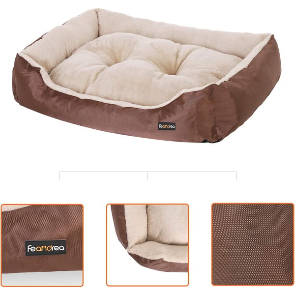 Hundeseng, 85x65x21 cm, Brun