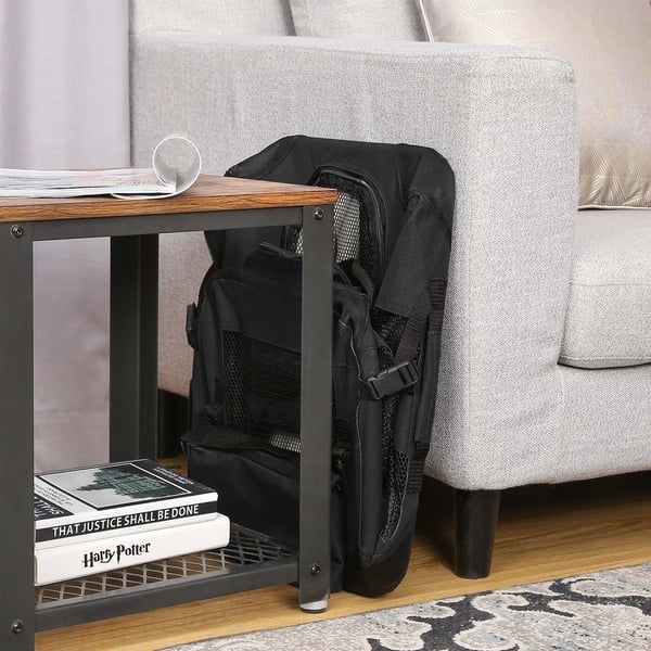 Hundebur, foldbart Oxford-stof, 50x35x35 cm, sort