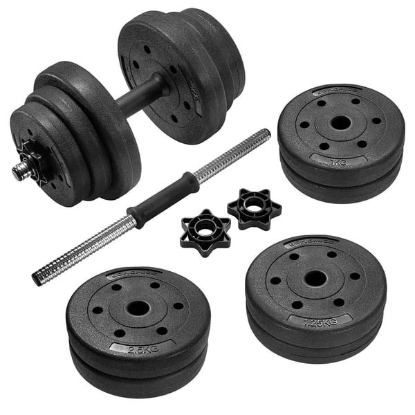 Manualsett, 2 x 10 kg, Svart