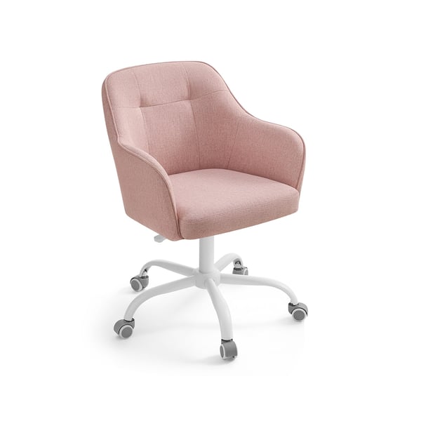 Kontorstol, 69x65x83-93 cm, Rosa