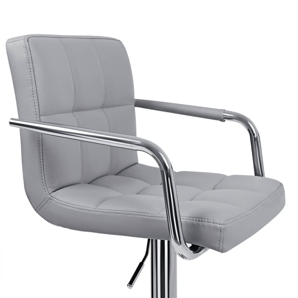 Barstol, 44,5x95-115x38 cm, Grå