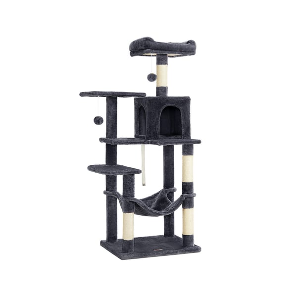 Kissapuu, 55x45x143 cm, Harmaa