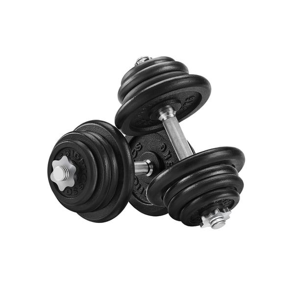 Manualsett, 50 kg, Svart