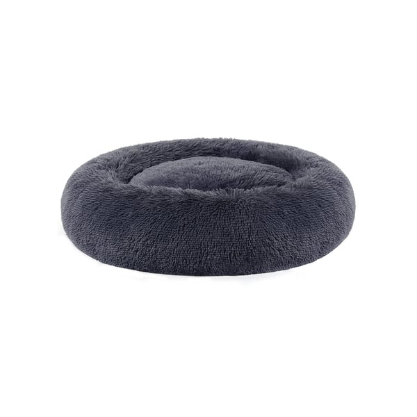Katteseng, Donutpute, 80x20 cm, Mørk grå