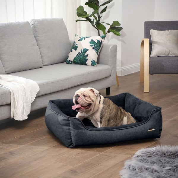Hundeseng, 110x75x27 cm, Grå