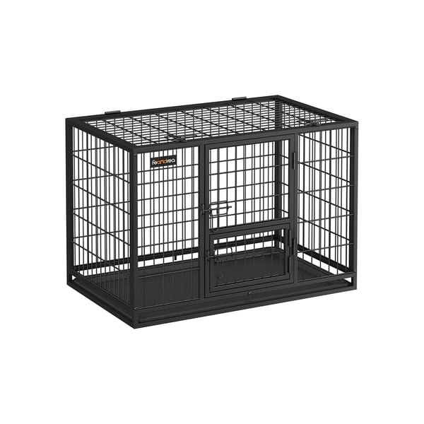 Hundbur, 2.5 x 57.5 x 64  cm, svart