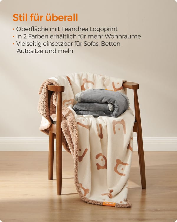 Kjæledyrteppe, 73x63 cm, Beige