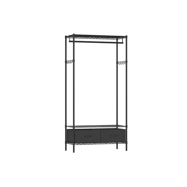 Tøjstativ, 40x90x180 cm, Sort Tøjstativ, 40x90x180 cm, Sort