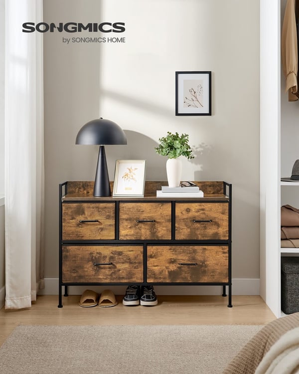 Byrå, 29x98,2x70 cm, Brun