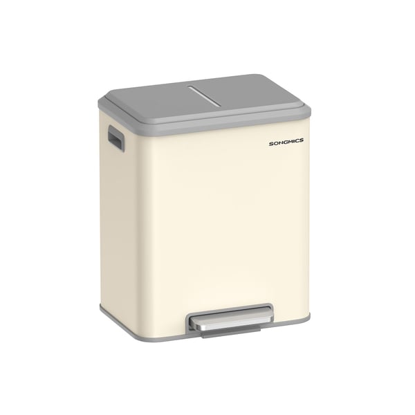 Søppelbøtte, 41.7x33.2x49.4 cm, Beige Søppelbøtte, 41.7x33.2x49.4 cm, Beige