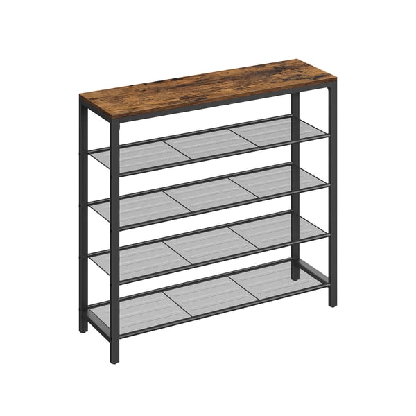 Skohylle, 100x30x92,5 cm, Brun Skohylle, 100x30x92,5 cm, Brun
