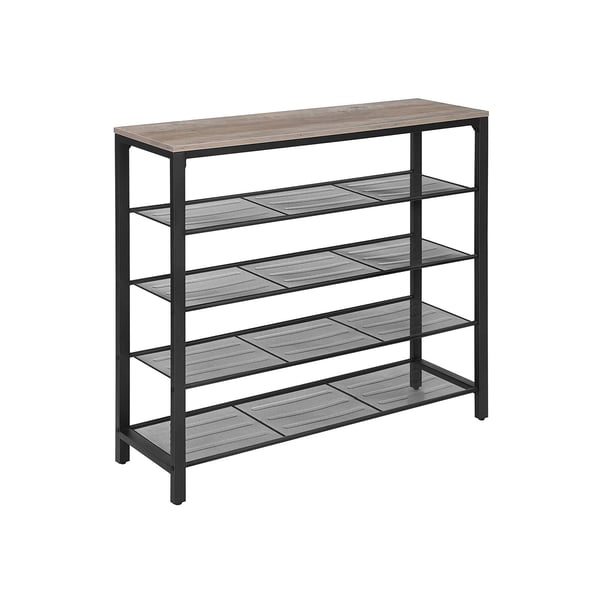 Skohylle, 100x30x92,5 cm, Greige Skohylle, 100x30x92,5 cm, Greige