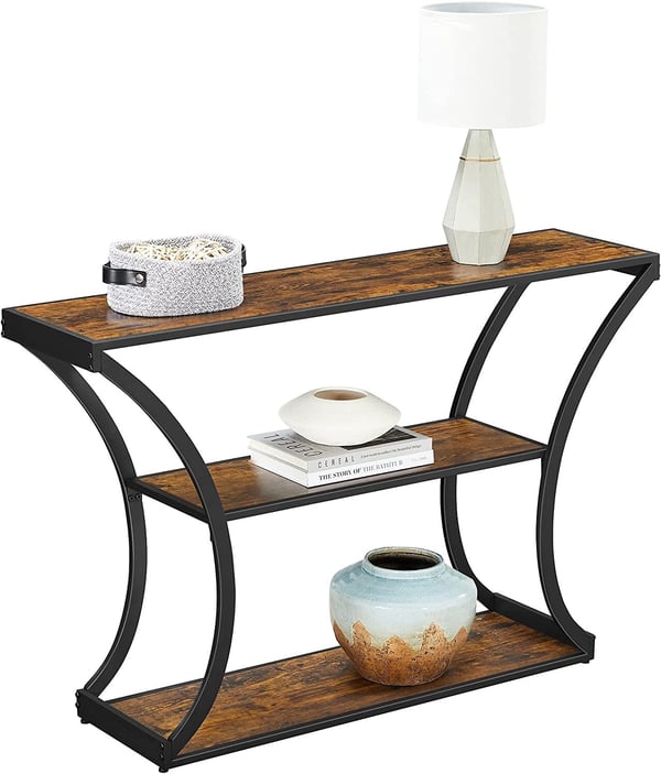 Konsolbord, 120x30x80 cm, Brun