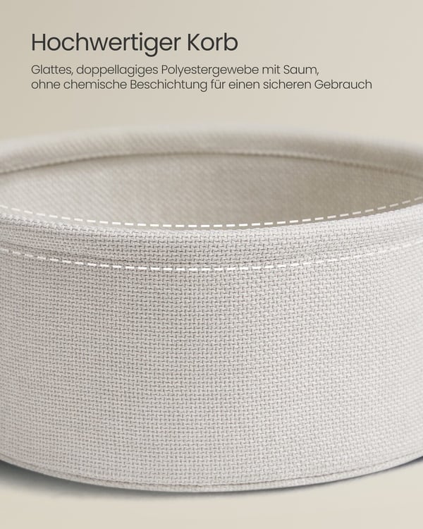 Sidebord, 45x50 cm, Beige
