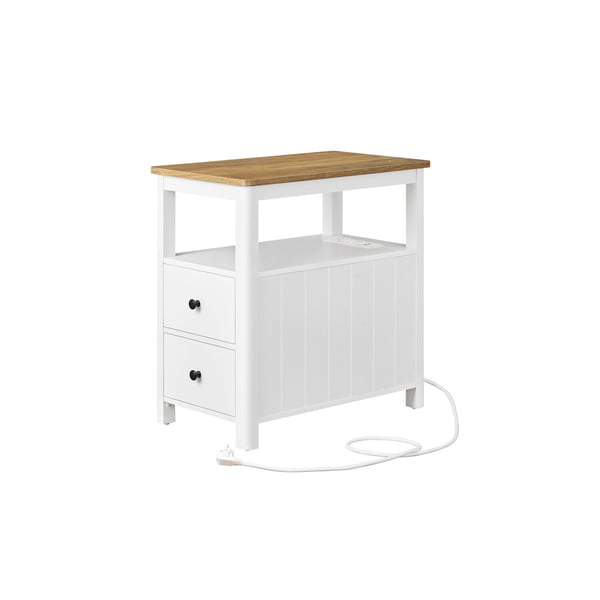 Sidebord, 60x35x60 cm, Brun