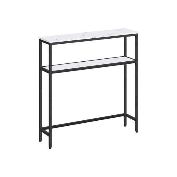 Konsolbord, 20x80x80 cm, Vit Konsolbord, 20x80x80 cm, Vit