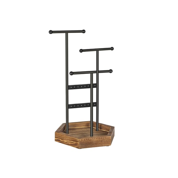 Smyckesställ, 20,5x18x36 cm, svart Smyckesställ, 20,5x18x36 cm, svart