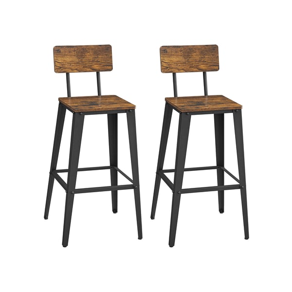 Barstol, 45,4x45,4x102,2 cm, Brun