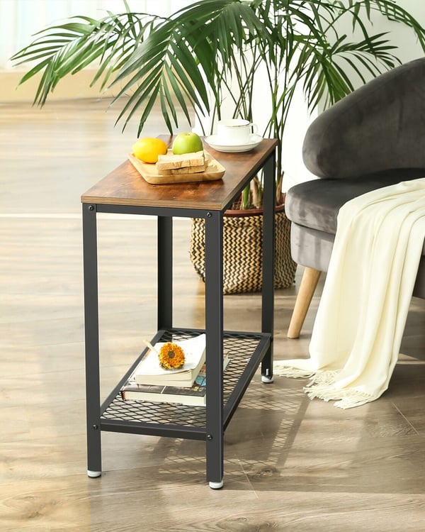 Sidebord, 60x30x60 cm, Brun