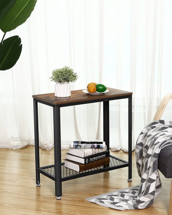 Sidebord, 60x30x60 cm, Brun