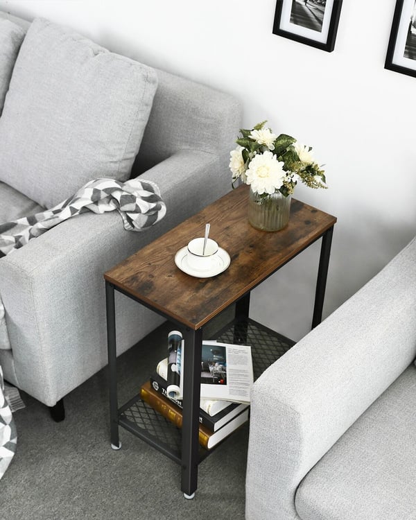 Sidebord, 60x30x60 cm, Brun