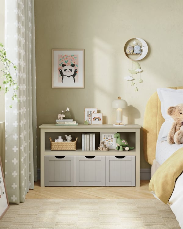 Oppbevaringsskap, 102x30x60 cm, Beige