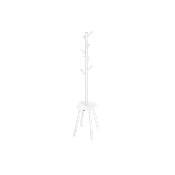 Klesstativ, 34,7x34,7x170,5 cm, Hvit
