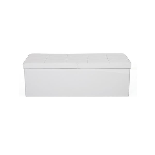 Taitettava rahi, 110x38x38 cm, valkoinen