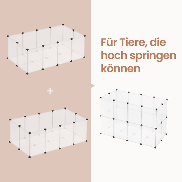 Udendørs kabinettet, plastik, 125x63x42 cm, hvid
