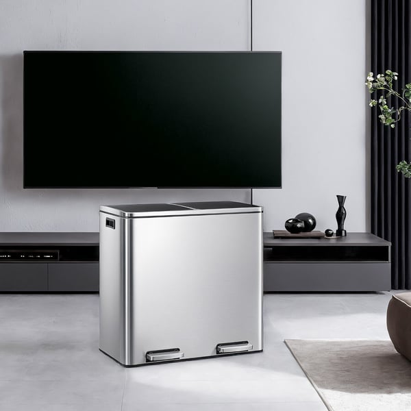 Soptunna, 58,6x32x65 cm, Silver
