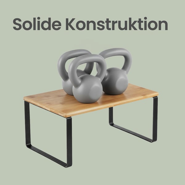 Kryddhylla, 4-delars set, 19.5x29.7x15.8 cm, Svart, Beige