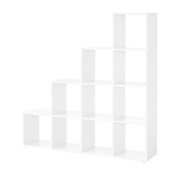 Bokhylle, 29x129,5x129,5 cm, Hvit Bokhylle, 29x129,5x129,5 cm, Hvit