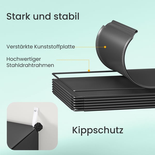 Skåp för skor, 32x82x152 cm, svart