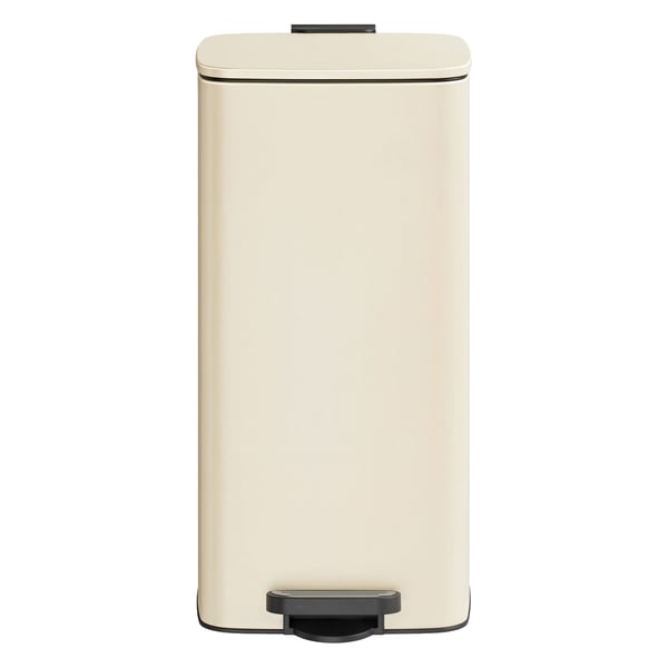 Affaldsspand, 30 liter, 34x28,5x54,4 cm, Beige