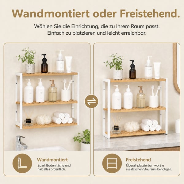 Hylly, 15x60x54 cm, Valkoinen