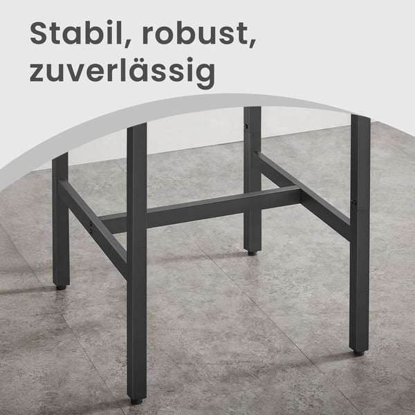 Stående bord, 60x60x92 cm, brun