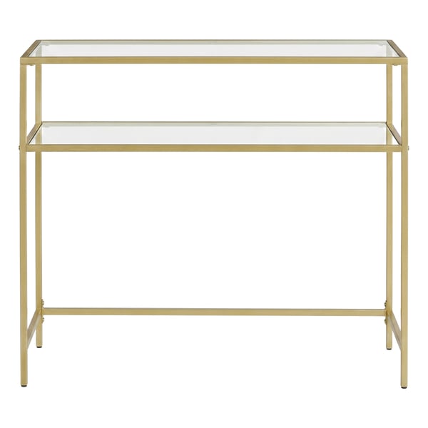 Konsolbord, 35x100x80 cm, Guld