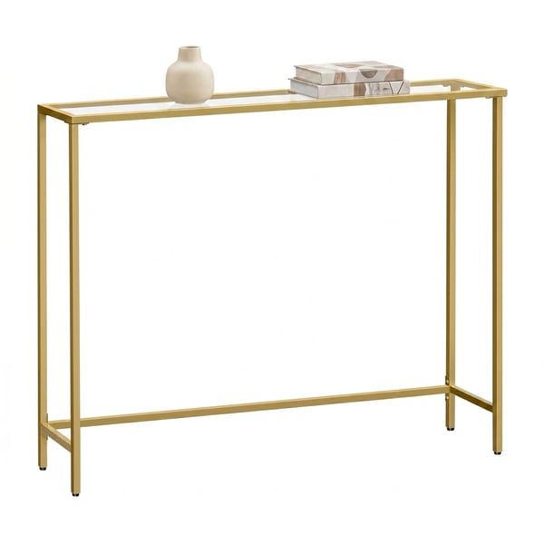 Konsolbord, 20x100x80 cm, Guld