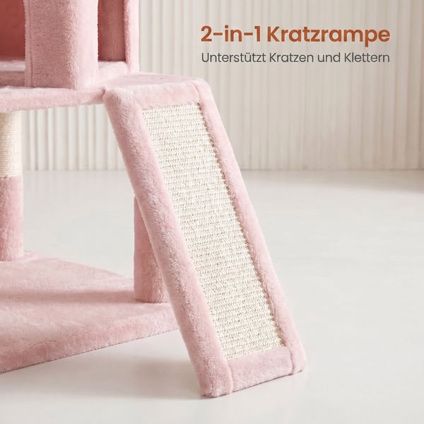 Kattetre, 48,1x48,1x96,1 cm, Rosa