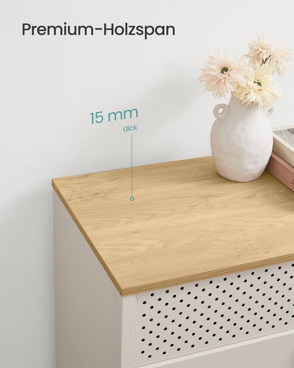 Förvaringsskåp, 40x80x76 cm, Sandbeige