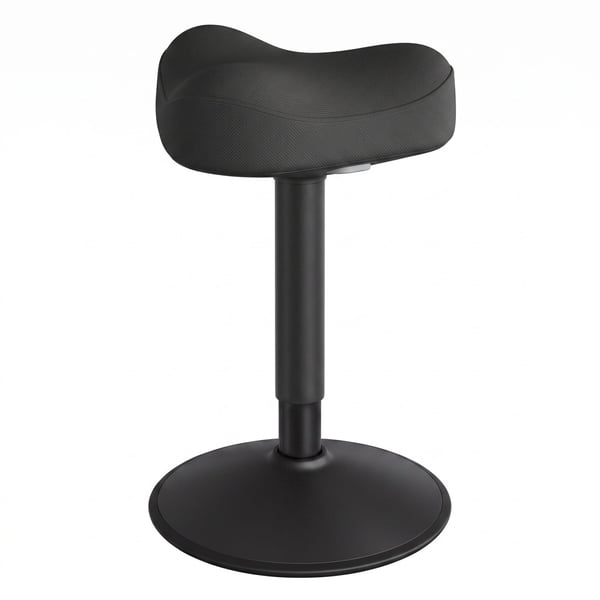 Drejestol, højdejusterbar 58-83 cm, sort
