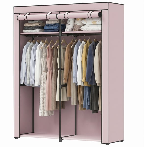 Garderobe, 140x43x174 cm, Lavendel