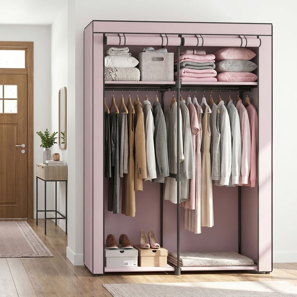Garderobe, 140x43x174 cm, Lavendel