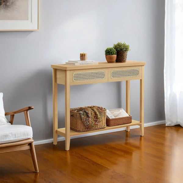 Konsolbord, 30x80x100 cm, Beige